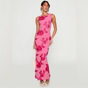 Princess Polly Pink Floral Dress